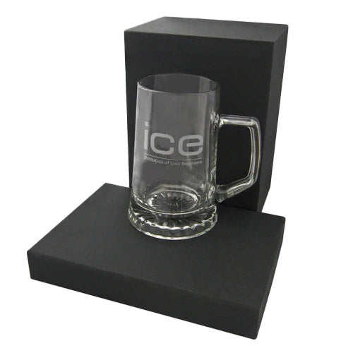 Glass tankard